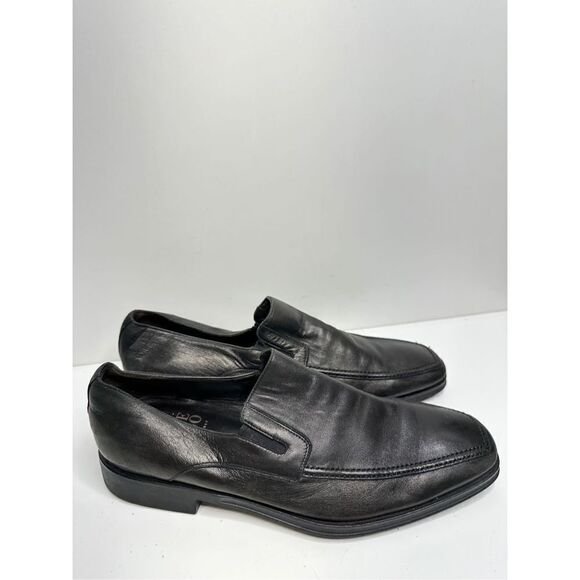 Monte Rosso Shoes Mens Lucca Nappa Leather Loafers Made in Italy Size 9 - Picture 1 of 11